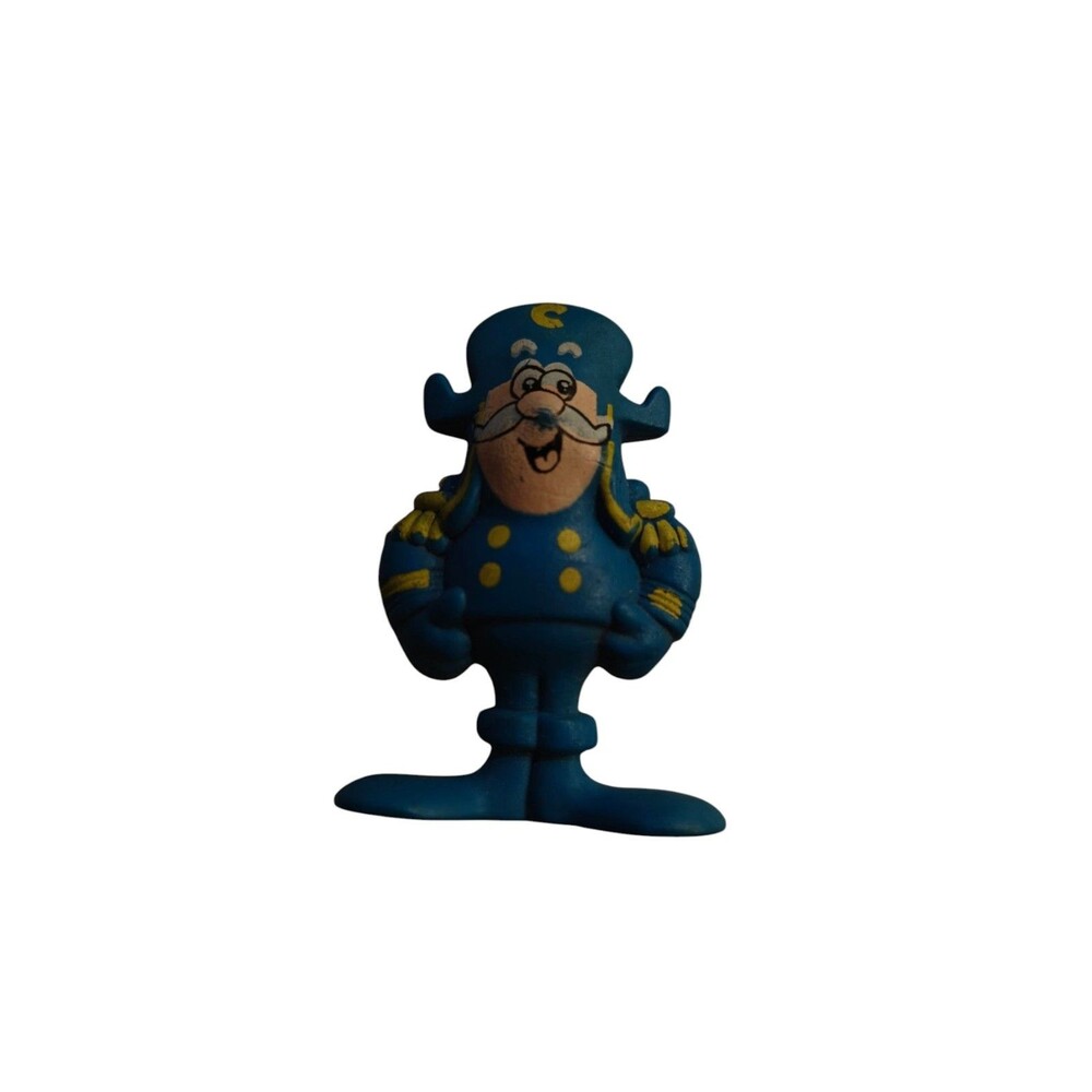 VINTAGE LATE 1980s Quaker Oats CAPTAIN CRUNCH Cereal Premium PVC Figure 2"